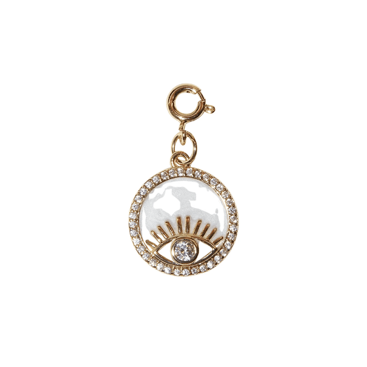 Selene Eye Charm – Mother of Pearl Pendant
