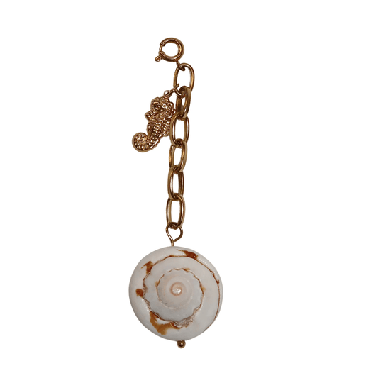 Thalassa Shell Charm – Large white seashell