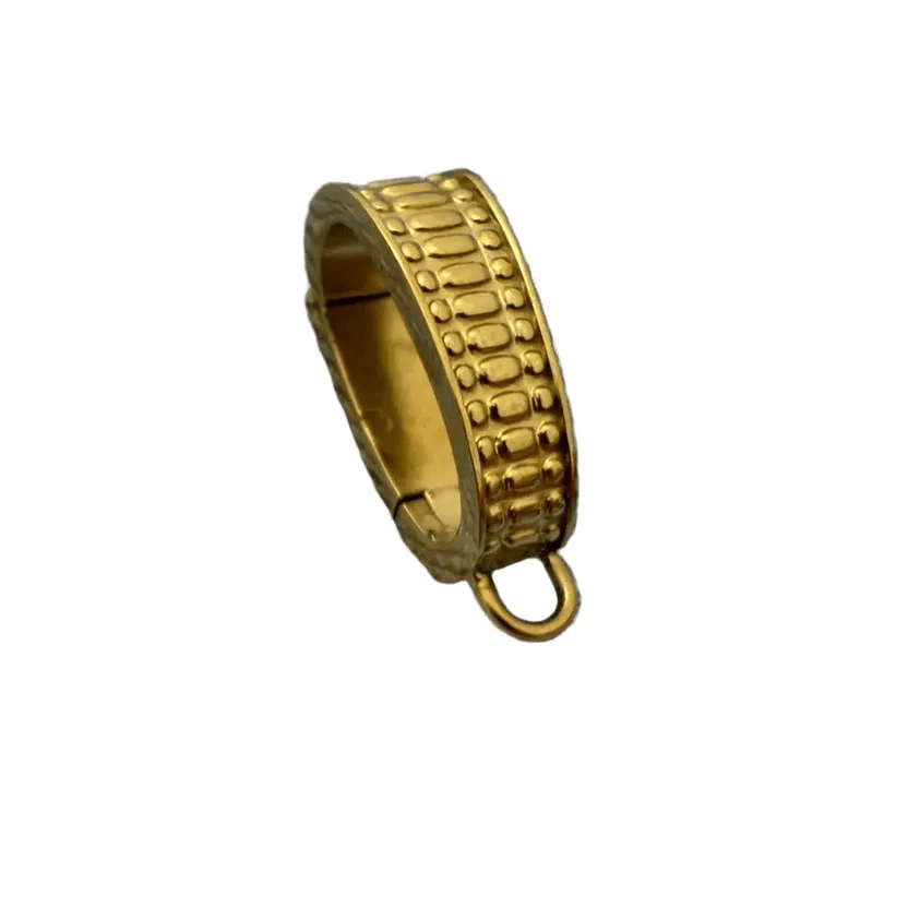 Amalfi Curve Bond – Gold Charm Connector