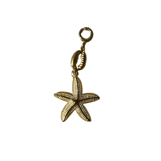 Ammos Charm – Gold Starfish Pendant