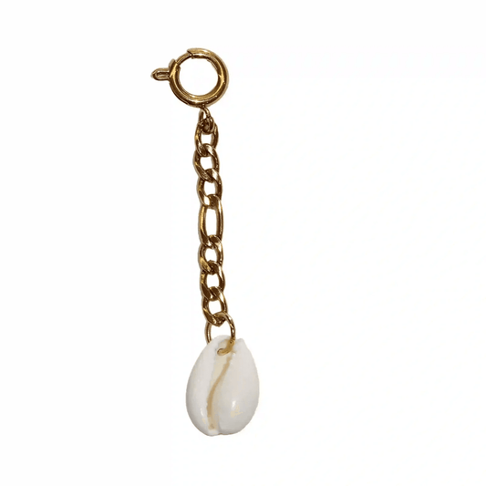 Aphrodite Charm – Gold & Shell Pendant