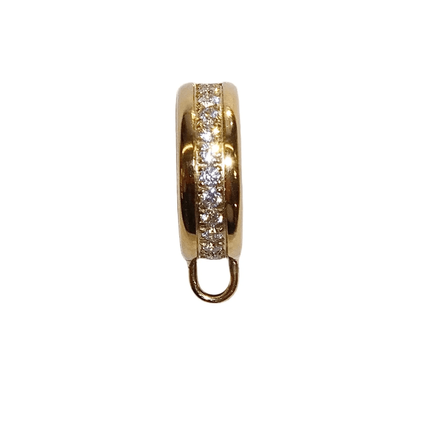 Thalassa Spark Bond – Gold & Crystal Charm Connector